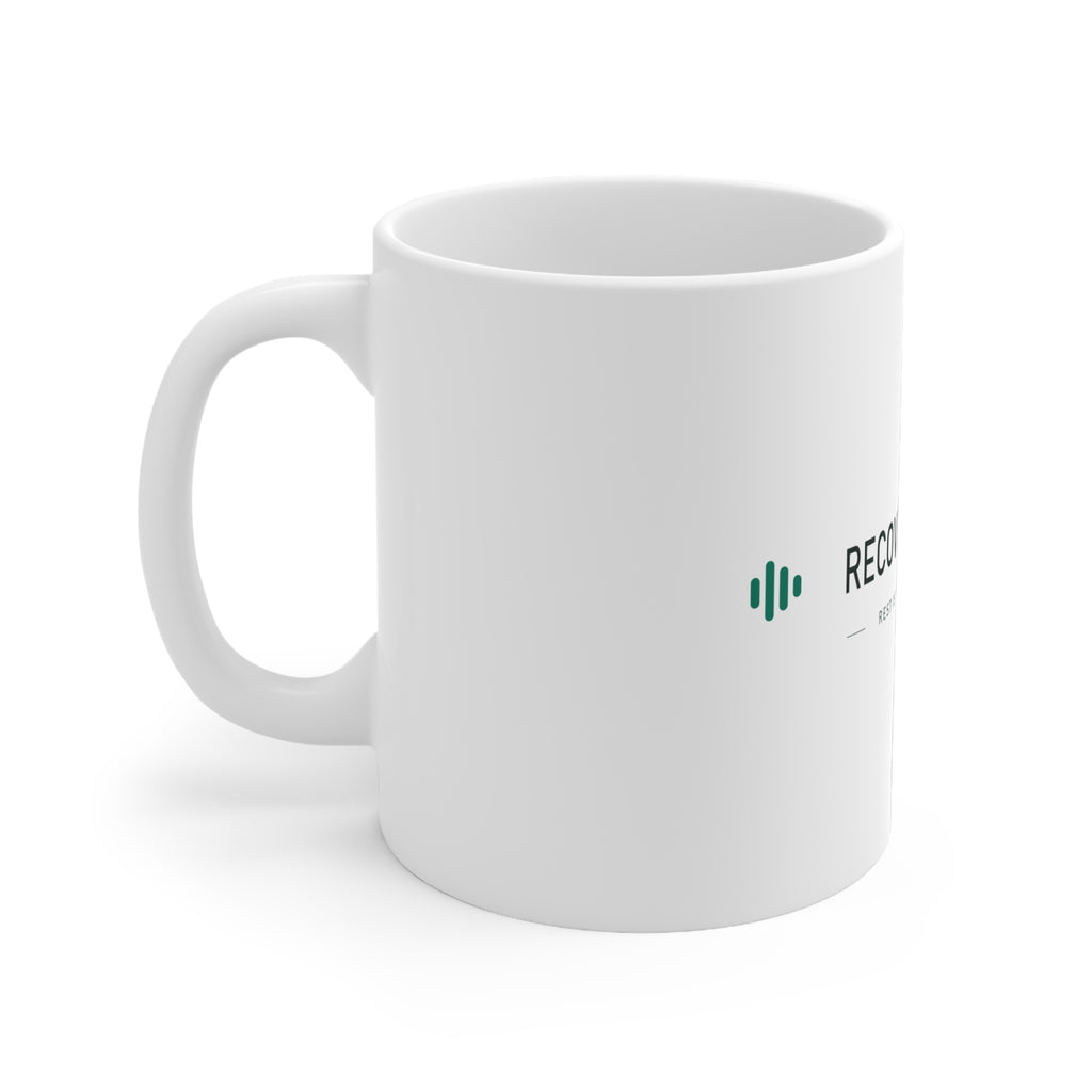 Recovery Mode: ON ceramic mug — print detail